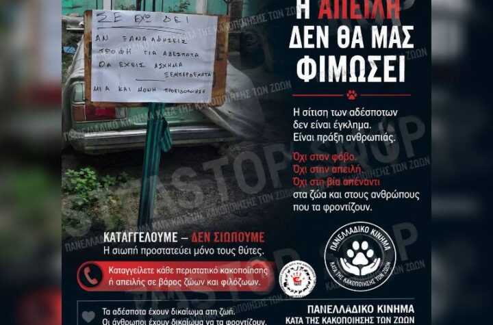 Κακοποίηση ζώων και ακτιβισμός - Η αδέσμευτη φωνή των τετράποδων